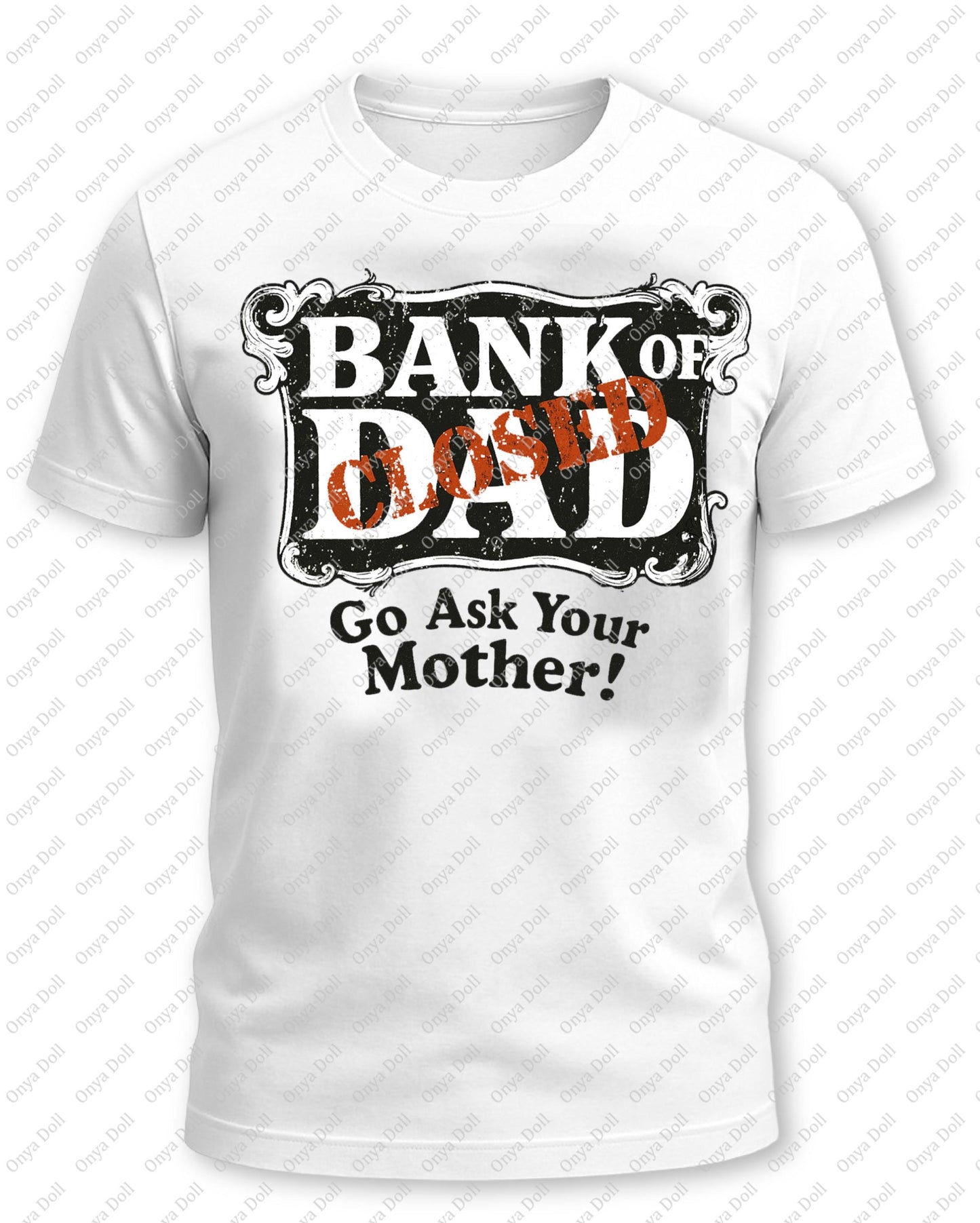 Bank of Dad PNG – Funny Father’s Day Sublimation Design | Digital Download for Dad Shirts, Mugs & Cricut Crafts
