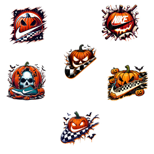 Designer Halloween T shirt or tumbler template, PNG | Digital download