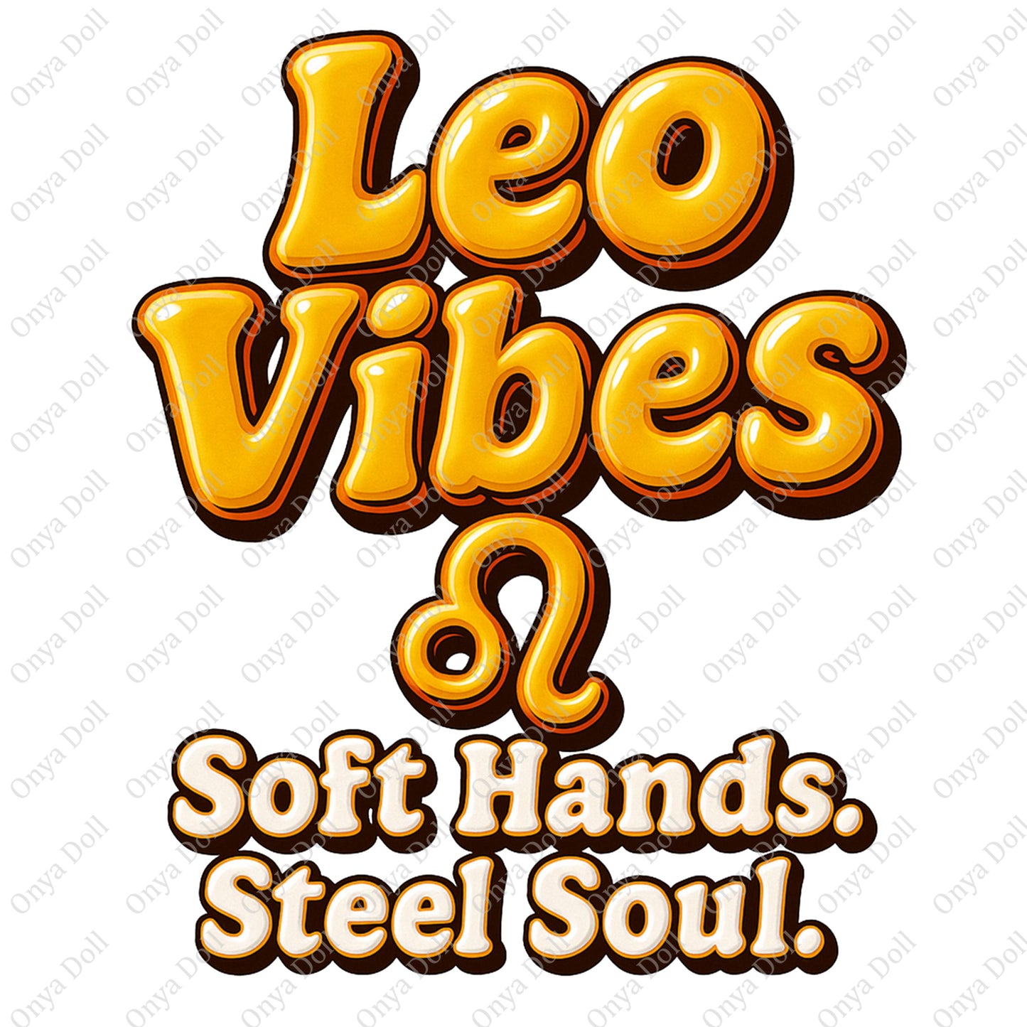 Leo Vibe PNG | Zodiac Clipart for Sublimation, Planner Cover, Cricut, Digital Art | High-Quality PNG File