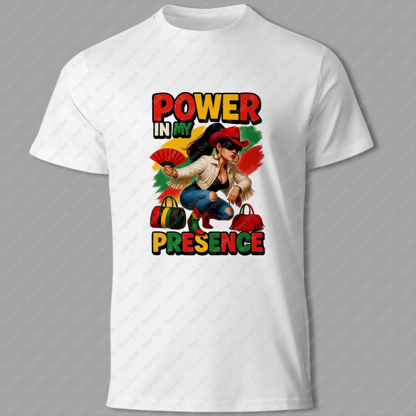 Power In My Presence PNG – Freeish Since 1865 Juneteenth Sublimation File | Black History Digital Design for Shirts, Mugs & Crafts