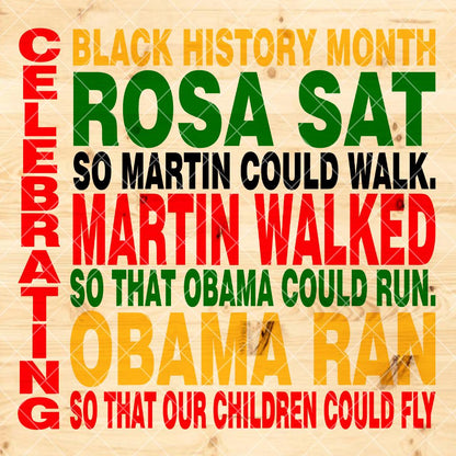 Black History SVG PNG – African American Pride Clipart for Cricut, Sublimation, & DIY Crafts | Black Culture Digital Download